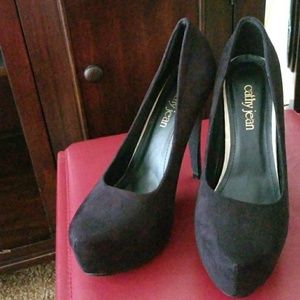 Cathy Jean black High Heels WOMEN'S shoe size 8.5